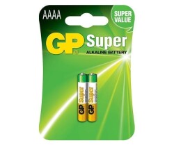GP 2 AAAA Alkaline Batteries 