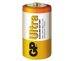 GP Ultra 2 Pack LR14 C Size Alkaline Batteries - GP14AU - 2
