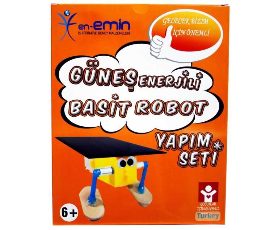  Güneş Enerjili Robot Yapım Seti