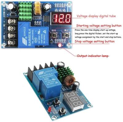 HCW-M604 6-60V Lithium Battery - Battery Charge Control Circuit - 3