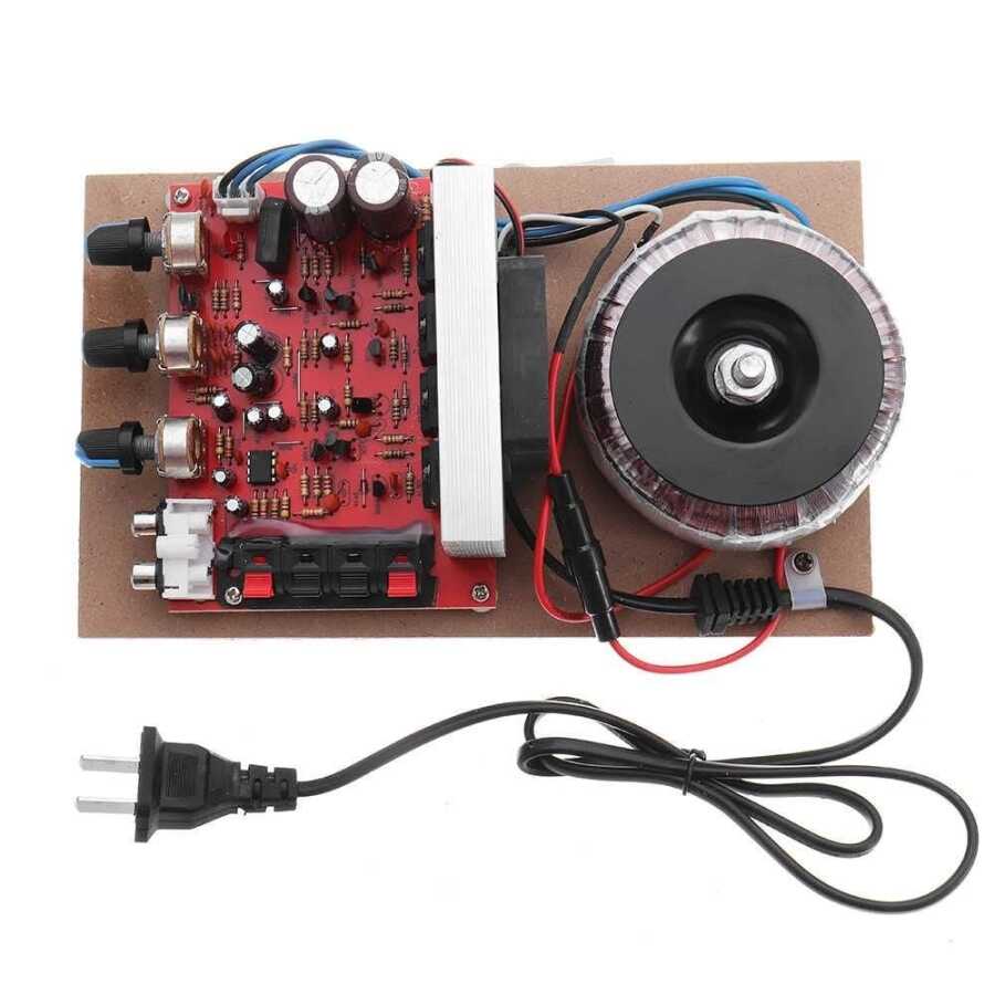  Hi-fi 200w 220v Yüksek Güç Stereo Amfi Devresi