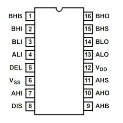 Circuit Intégré HIP40821P / HIP4082IP DIP-16 - Neuf - Pour Drivers De Moteur Et Alimentations
