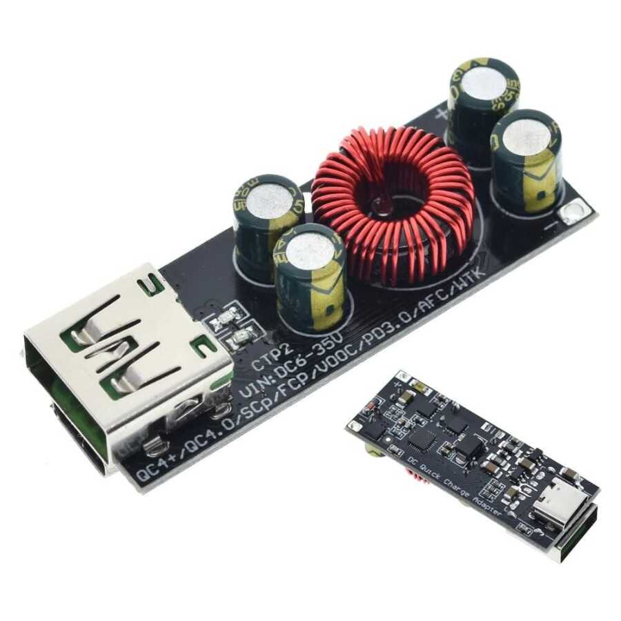  Hızlı Şarj Devresi 6-35v Telefon Uyumlu