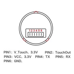 HLK-FPM383F Fingerprint Identification Module + USB-TTL Serial Converter - 2