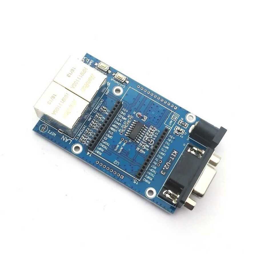  Hlk-rm04 Tcp Ip Ethernet Dönüştürücü Modülü Seri Uart Rs232 Wan Lan Wifi
