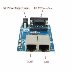 HLK-RM04 TCP IP Ethernet Dönüştürücü Modülü Seri UART RS232 Wan Lan Wifi - 4