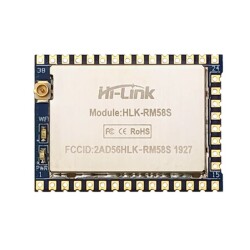 HLK-RM58S Seri/UART 2.4G/5G WIFI+BLE Modülü 