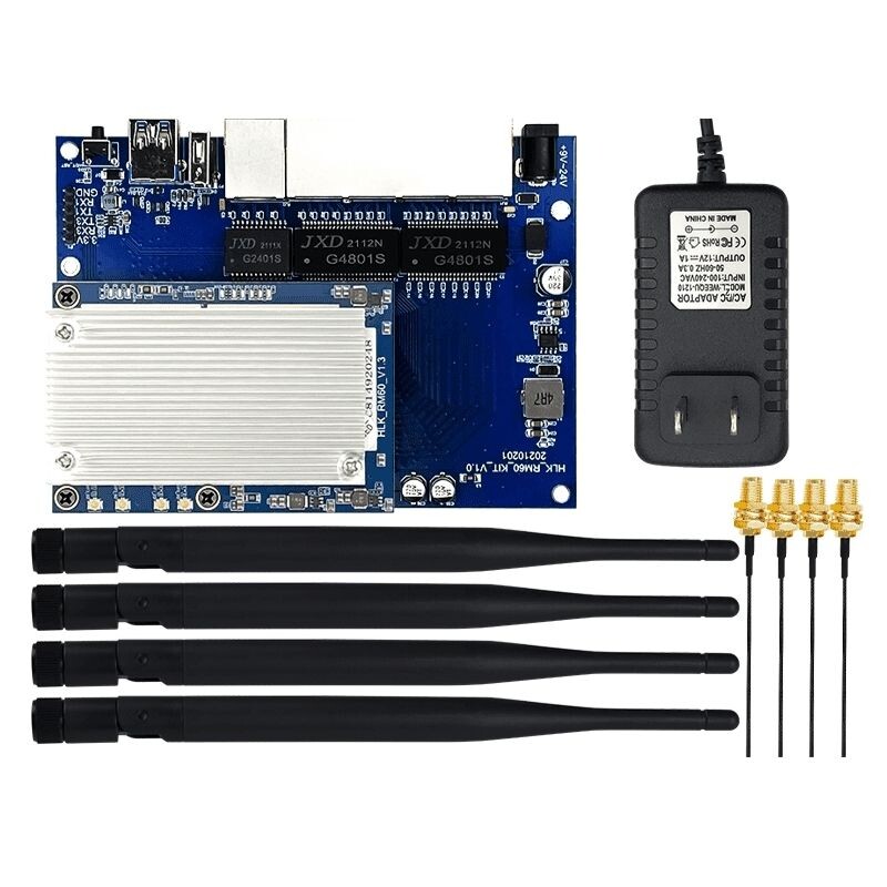  Hlk-rm60 Wıfı 6 Openwrt Wireless Router Geliştirme Kiti