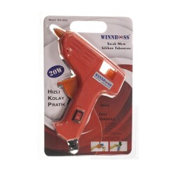 Hot Melt Glue Gun Switched 20W - Orange 