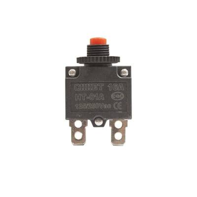 HT-01-A 16A Overcurrent Protective Circuit Breaker Fuse - Red - 1
