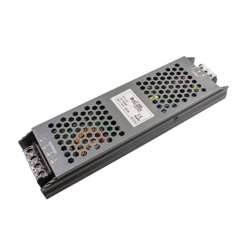  Ht-1217 24v 15a İnce Metal Kasa Adaptör - Led Driver