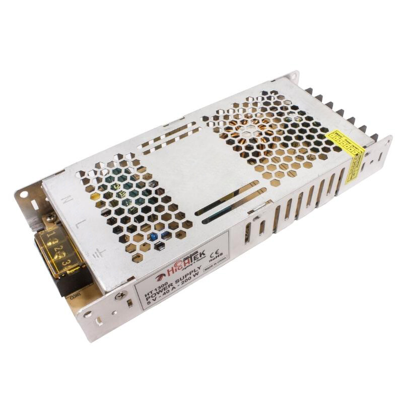  Ht-1300 5v 40a İnce Metal Kasa Adaptör - Led Driver