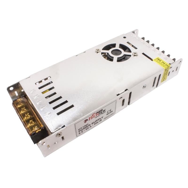  Ht-1301 5v 60a İnce Metal Kasa Adaptör - Led Driver
