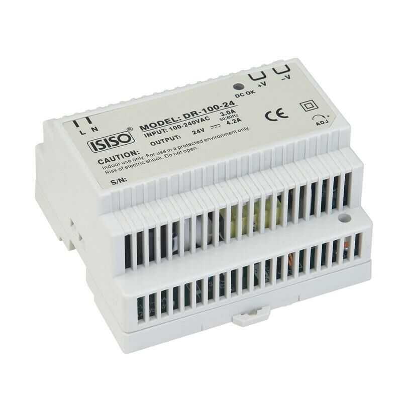  Idr-100-12 - 100w 12vdc 8.5a Raya Montajlı Güç Kaynağı