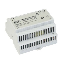 IDR-100-12 - 100W 12VDC 8.5A Raya Montajlı Güç Kaynağı 