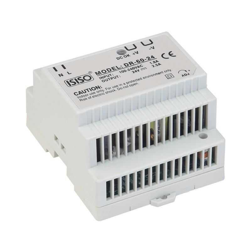  Idr-60-12 - 60w 12vdc 4.5a Raya Montajlı Güç Kaynağı
