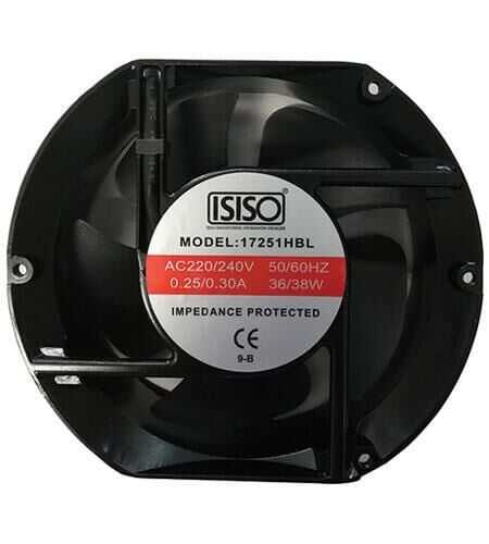  If-17251m24b 24vdc Metal Fan 150x170x51mm