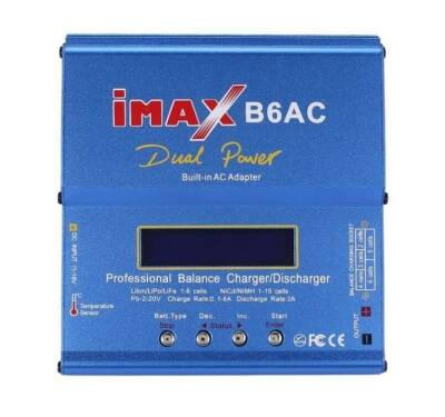 iMAX B6AC Dahili Adaptörlü LiXX, NiXX, Pb Şarj Aleti (80W) - 2