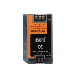 IMR-150-48 - 150W 48VDC 3.10A Mini Indicator Rail Mount Power Supply - 1