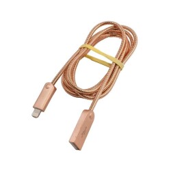 iPhone Lightning Metal Braided Charging Cable 1.4 meters - 2