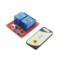 IR Controlled Relay Card 12V 2 Channel 