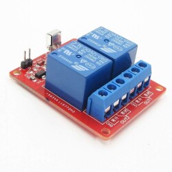 IR Controlled Relay Card 12V 2 Channel - 2