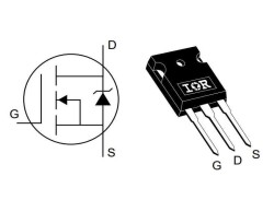 IRFP254 - 250V 23A Mosfet - TO247 - 2