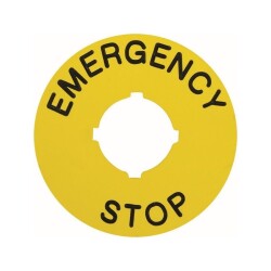 IS60P - Emergency Stop Bottom Cover 60mm 