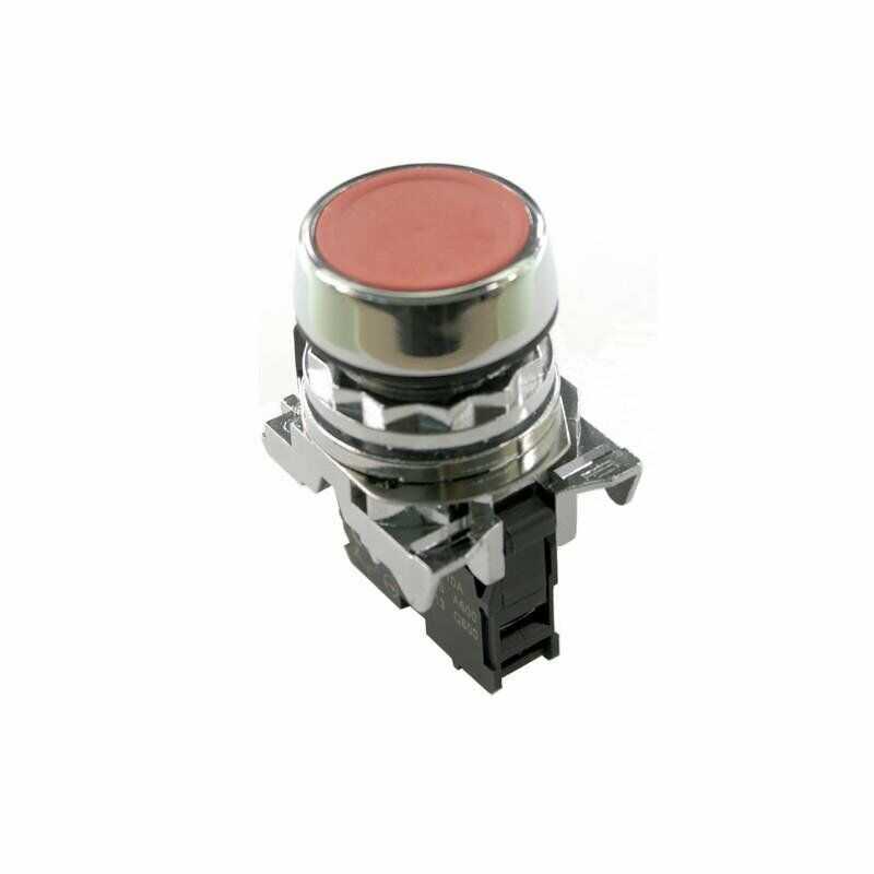  Ism-ba42 Nk Metal Yaylı Push Buton - Kırmızı