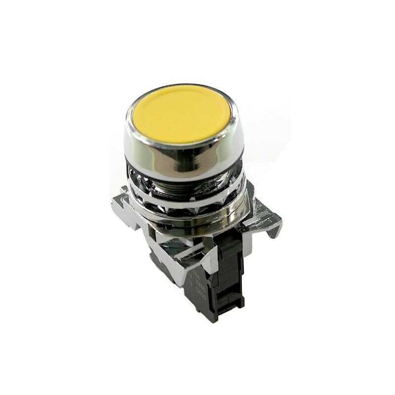  Ism-ba51 Metal Yaylı Push Buton - Sarı