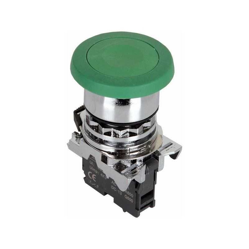  Ism-bc31 Mantar Kafalı Yaylı Metal Buton - Yeşil