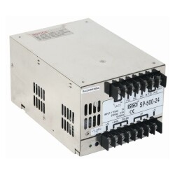 ISP-500-48 - 500W 48VDC 10.5A Ray Montajlı Kapalı Tip Güç Kaynağı 
