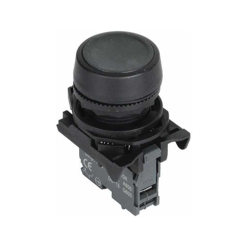  Isp-aa21 Yaylı Push Buton - Siyah