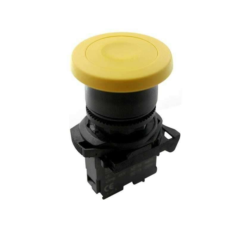  Isp-ac51 Mantar Kafalı Yaylı Buton - Sarı