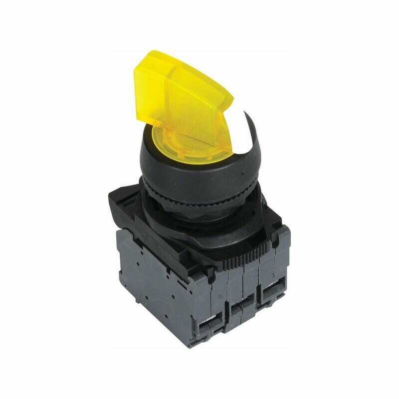  Isp-ak125b5 24v Sarı Işıklı Mandal Buton