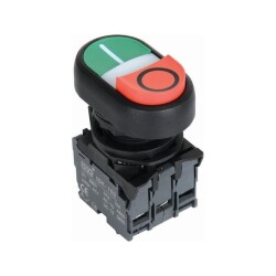 ISP-AW84B5 24V Double Spring Twin Button with Led 