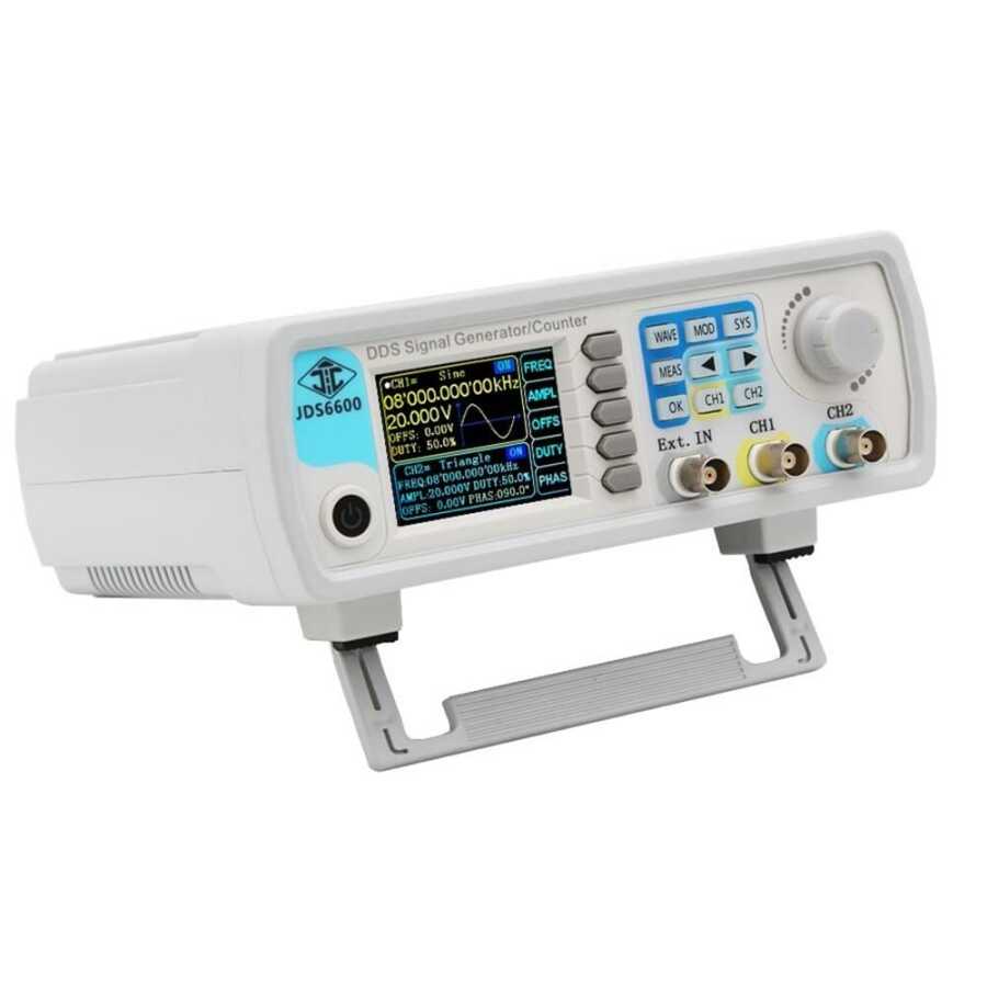  Jds6600 60mhz Dds Çift Kanal Sinyal Jeneratörü