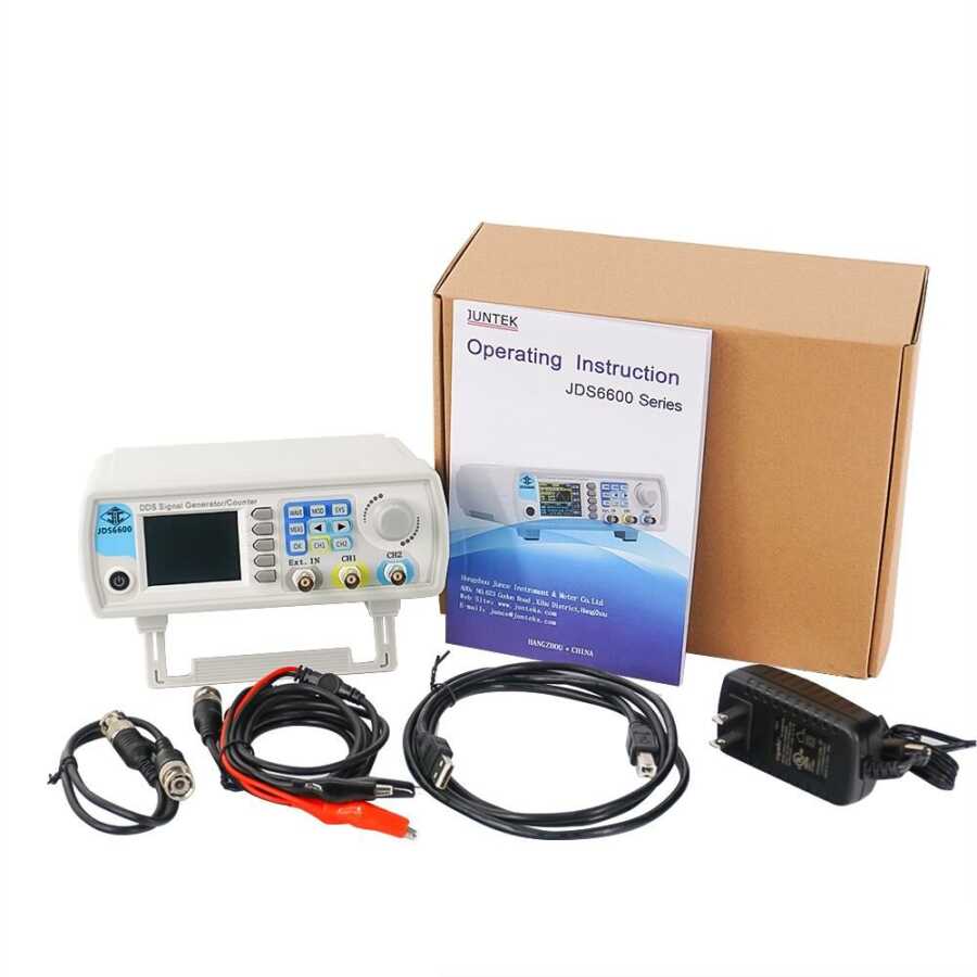 JDS6600 60MHz DDS Çift Kanal Sinyal Jeneratörü Sinyal Jeneratör ...