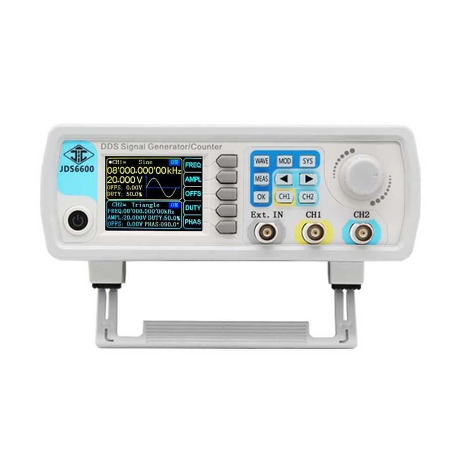JDS6600 60MHz DDS Çift Kanal Sinyal Jeneratörü Sinyal Jeneratör ...