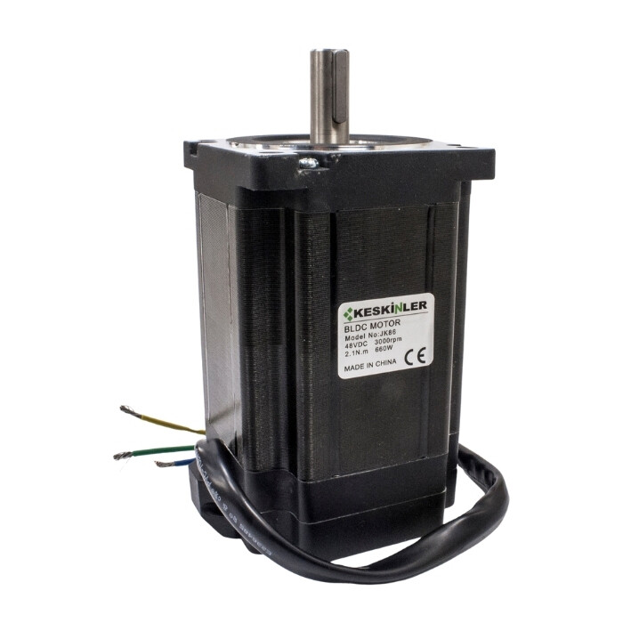  Jk86 660w 48vdc Bldc Brushless Motor