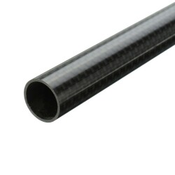 Karbon Fiber Boru 3K 12x10x500mm - 1