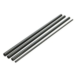 Tubes Ronds En Fibre De Carbone 12x10x500mm 3K - 2 Pièces - Pour RC, Drone, Modélisme