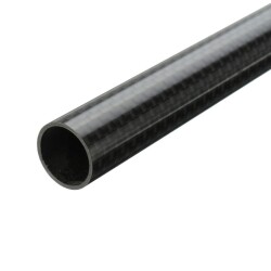Karbon Fiber Boru 3K 6x4x500mm 