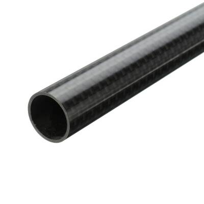 Karbon Fiber Boru 3K 6x4x500mm - 1