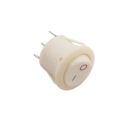 KCD1-2 ON-OFF Switch 3 Pin White - 2