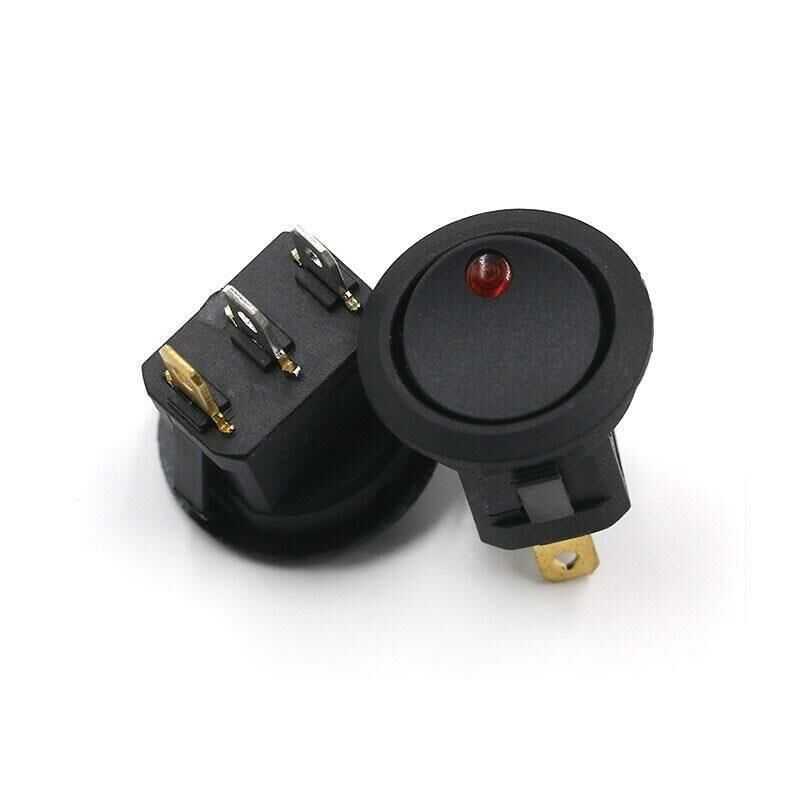  Kcd1 220v Kırmızı Nokta Işıklı On-off Anahtar