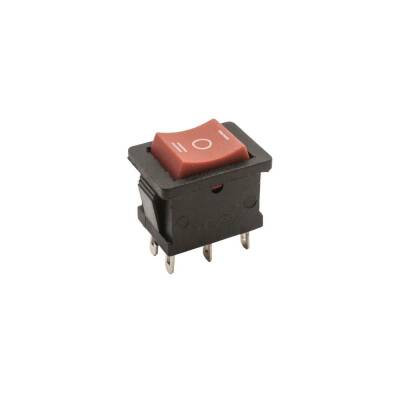 KCD1-5 ON-OFF-ON Switch 6-Pin - Red-Black Motorobit - Motorobit.com