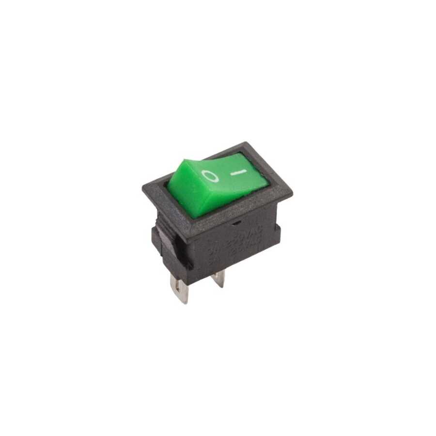  Kcd11 Mini On-off Anahtar - Yeşil