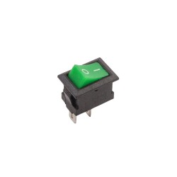 KCD11 Mini On-Off Switch - Green 
