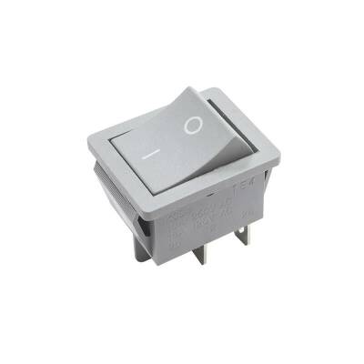 KCD4 Non-Illuminated On/Off Switch 4 Pin - Gray Motorobit - Motorobit.com